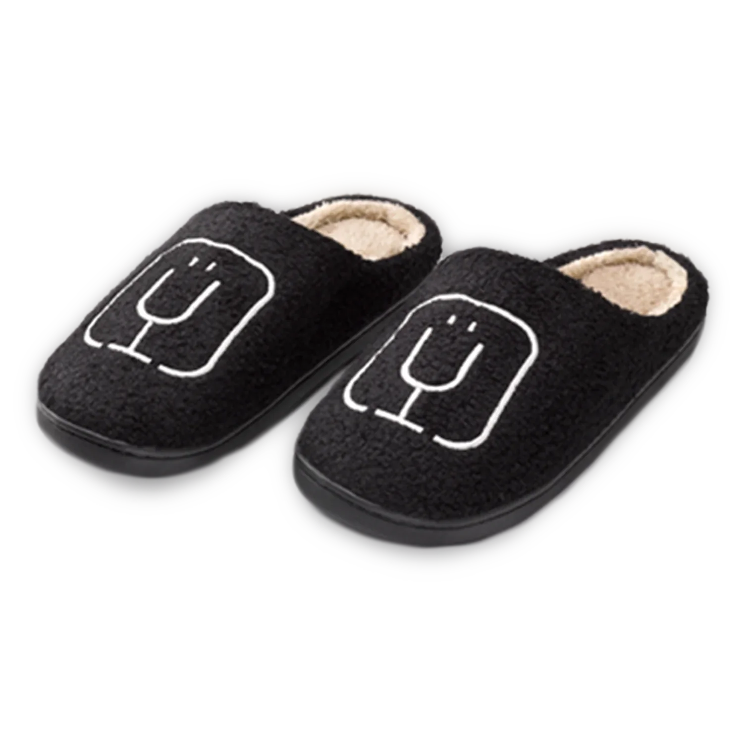 brumate-fuzzy-slippers-black-o8 apparel-slippers.webp